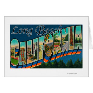 Long Beach, California - escenas grandes de la