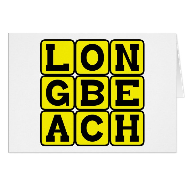 Long Beach, California Estados Unidos (Anverso (Horizontal))