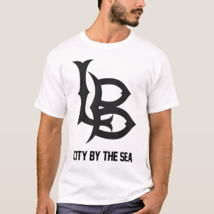 Long Beach "ciudad por camisa para hombre del mar"