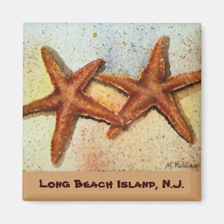 Long Beach Island, imán de recuerdo de estrellas d
