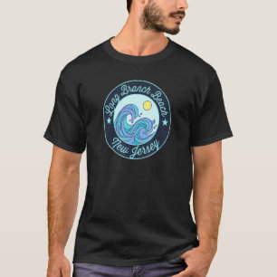 Long Branch Beach Nj New Jersey Souvenir Nautical