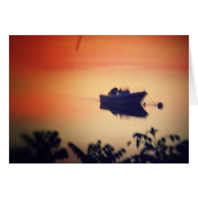 Long Island NY Sunset (Anverso (Horizontal))