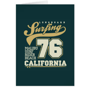 Longboard que practica surf el California 76