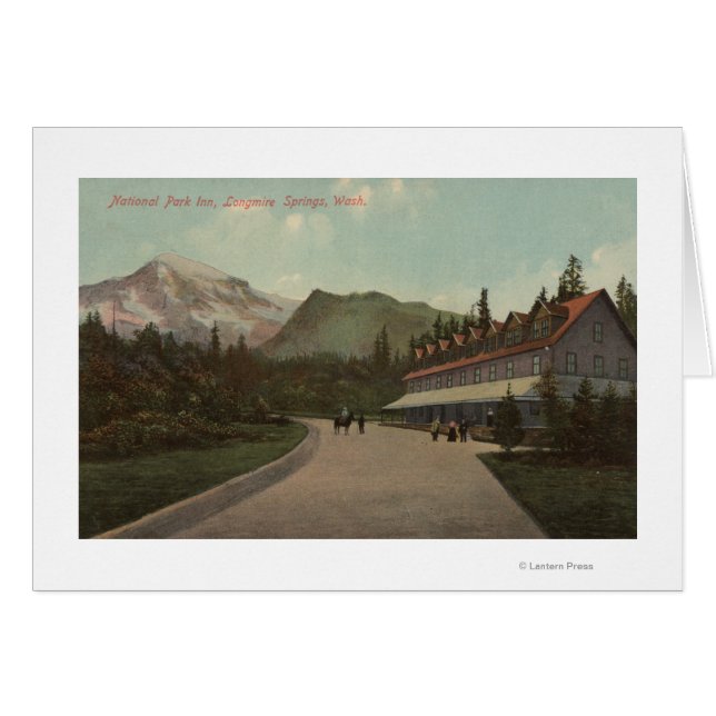 Longmire Springs, WA - Vista del Parque Nacional I (Anverso (Horizontal))