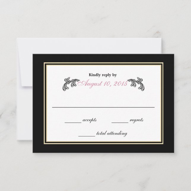 Look Who's Birthday RSVP (Anverso)