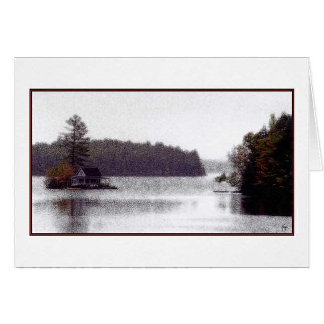 Loon Island Misty Mindscape Card (Anverso (Horizontal))