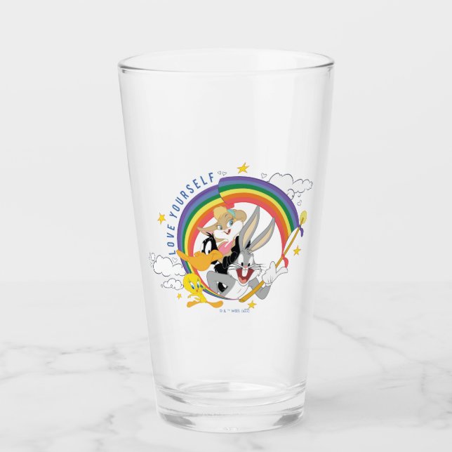 LOONEY TUNES™ - Love Yourself Pride Badge (Anverso)