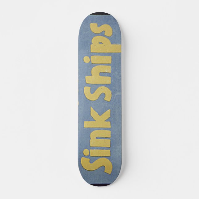 Loose Lips Might Sink Ships Skateboard (Anverso )