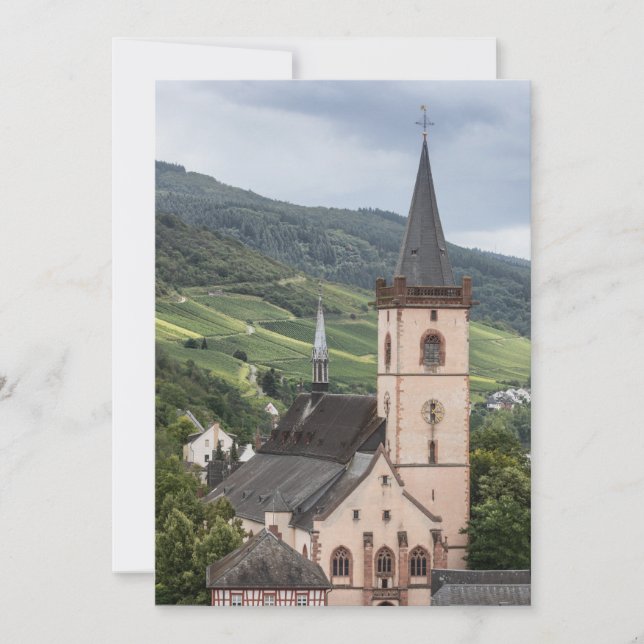 Lorch am Rhein, tarjeta de Alemania (Anverso)