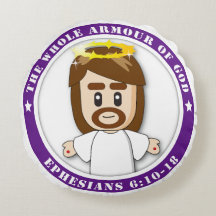 LORD JESUS Almohadas redondas