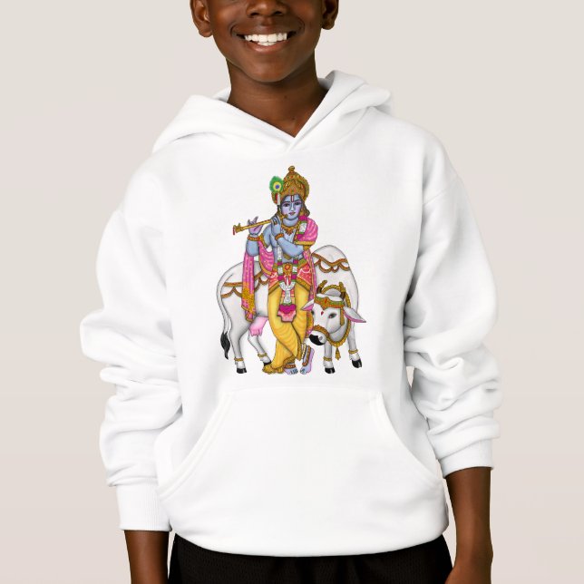 Lord Krishna Hoodie (Anverso)