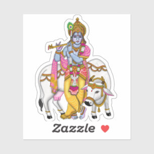 Lord Krishna Pegatina