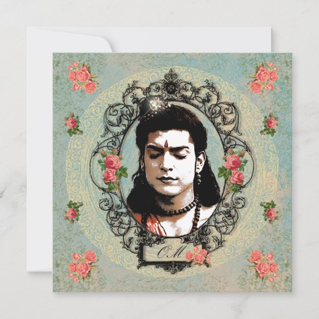 Lord Rama - Tarjeta de invitación (Anverso)