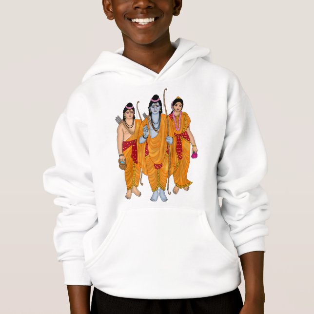 Lord Sitaram Sudadera con capucha (Anverso)