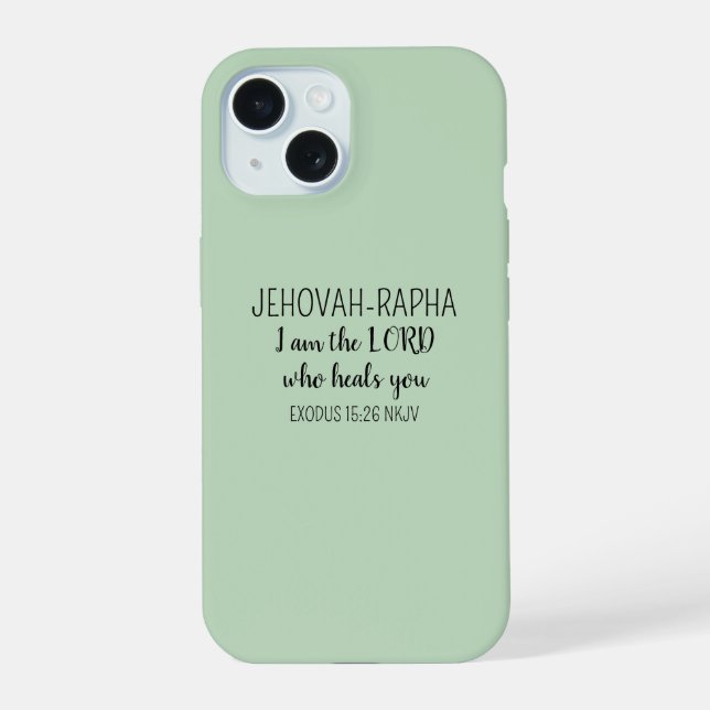 Lord Who Heals Light Green Simple Christian (Reverso )