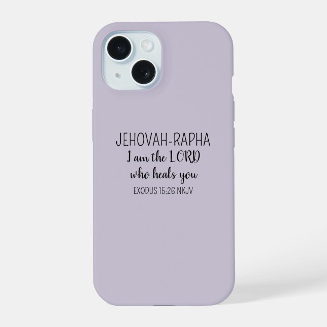 Lord Who Heals Light Purple Simple Christian (Reverso )