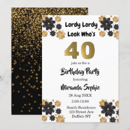 Lordy Lordy mira quién invita a cumplir 40 años