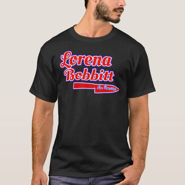 Lorena Bobbitt Por La Camiseta Clásica (Anverso)