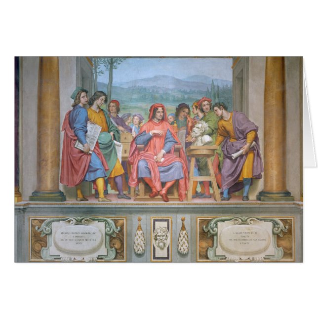 Lorenzo entre los artistas (Anverso (Horizontal))