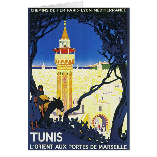 ~ L'Orient Portes aux. de Marsella de Túnez (Frente)