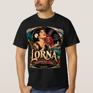 Lorna Cordeiro — Ruiseñor de Goa Camiseta