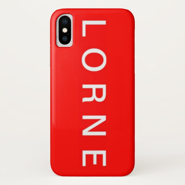 Lorne IPhone X funda (Reverso)