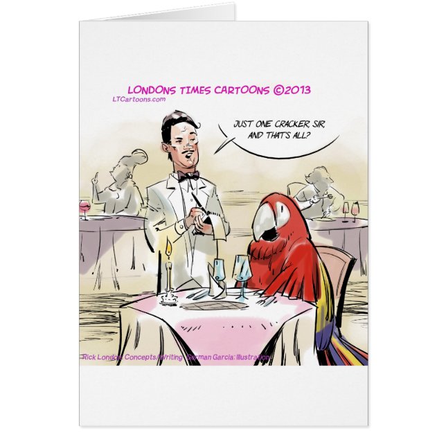 Loro Comida Fina Divertido (Frente)