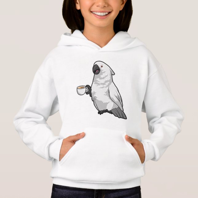 Loro con taza de café (Anverso)