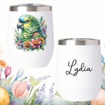 Loro de Amazonia Personalizado con Acuarela Precio