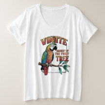 Loro en paraíso en una rama de frutas