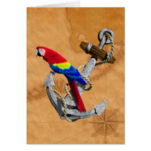 Loro Tropical Y Ancla
