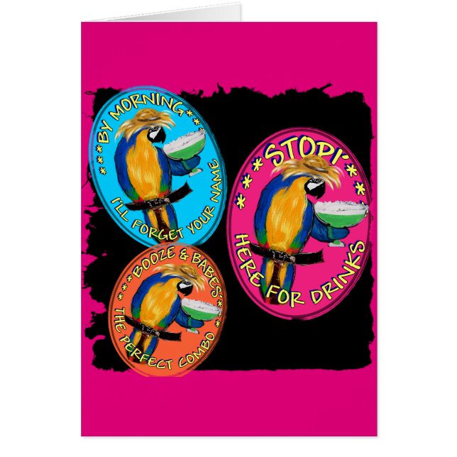 LOROS BORRACHOS (Frente)