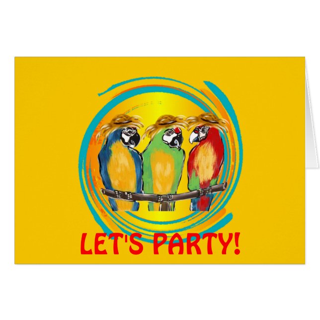 LOROS DE FIESTA (Anverso (Horizontal))