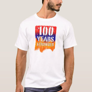 Los 00 años la camiseta básica de hombres armeni