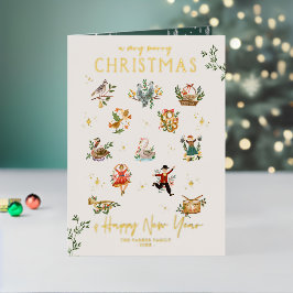 Los 12 días de Navidades | Festividad ilustrada