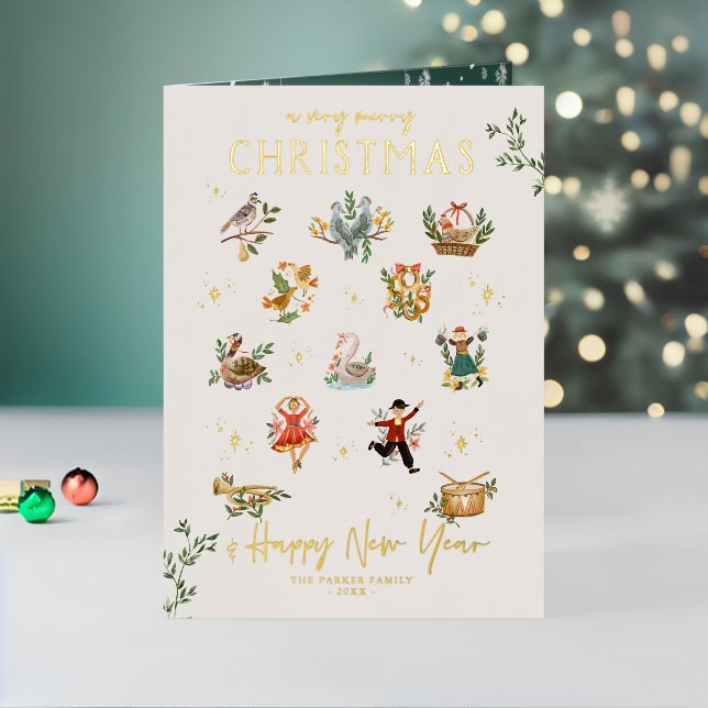 Los 12 días de Navidades | Festividad ilustrada (Vacaciones in situ 2)