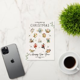 Los 12 días de Navidades | Festividad ilustrada
