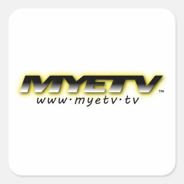 Los 20 pequeños pegatinas de MYETV a prueba de agu (Anverso)