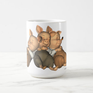 Los 3 cerditos que soñan la taza