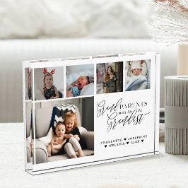 Los Abuelos Hacen De La Vida El Collage de fotos M