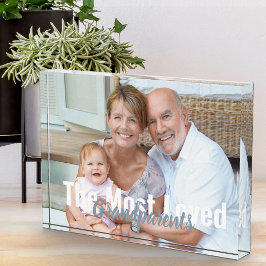 Los abuelos más queridos en la foto moderna del mu