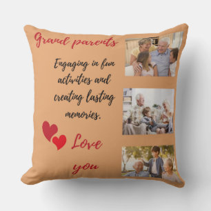 Los abuelos te aman al Cojín decorativo