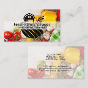 Los agricultores comercializan tarjetas de present