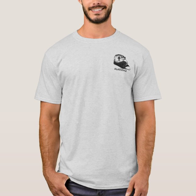 Los ALAXSXAQ de los hombres - Camiseta de la (Anverso)