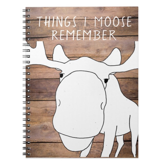 Los alces de las cosas I recuerdan el cuaderno (Frente)