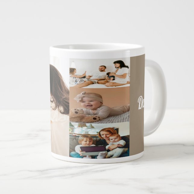 Los amamos a los dos: una taza para mamá y papá (Derecha)