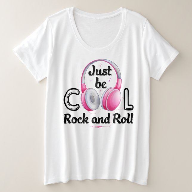Los amantes de la música son el rock y el rock de  (Anverso del diseño)