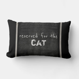 los amantes del gato citan humor de almohada gris