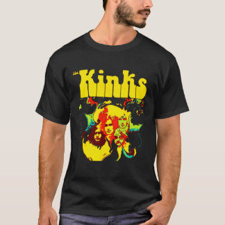 Los amigos aman la banda de rock y la camiseta ese