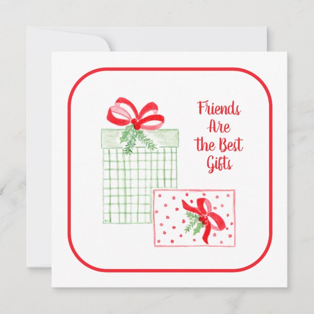 Los amigos de las vacaciones acuarelas son los mej (Anverso)